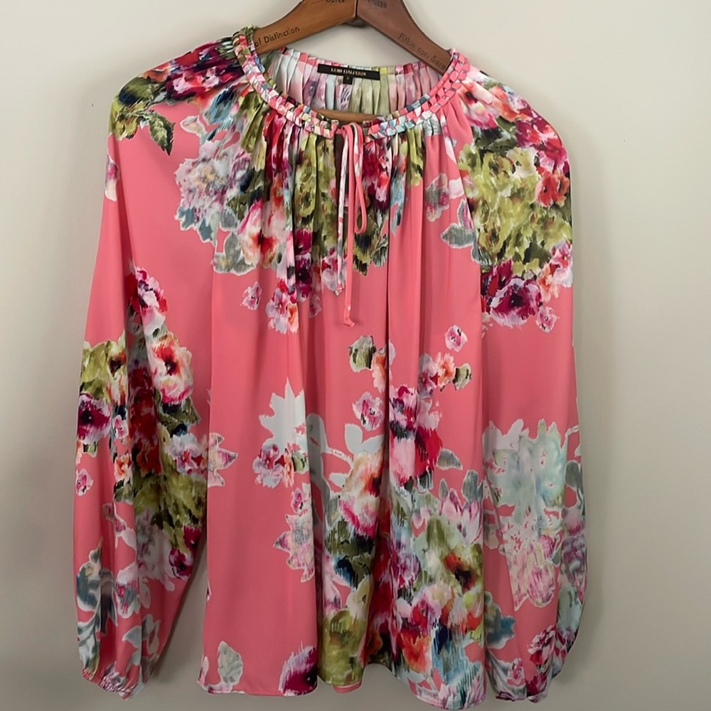 Kobi Halperin Floral Blouse Size: Small